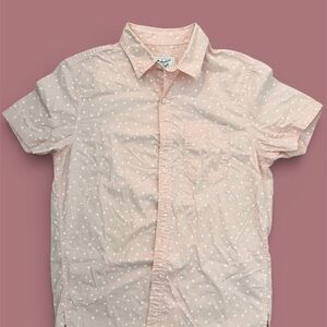 American Eagle Outfitters Light Pink Button Down Shirt